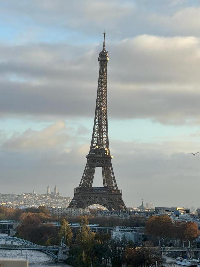 Appartement Vue Tour Eiffel Paris 16 Eme מראה חיצוני תמונה