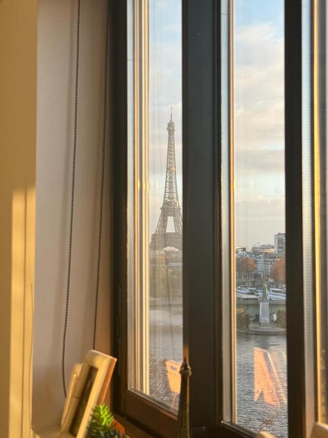 Appartement Vue Tour Eiffel Paris 16 Eme מראה חיצוני תמונה