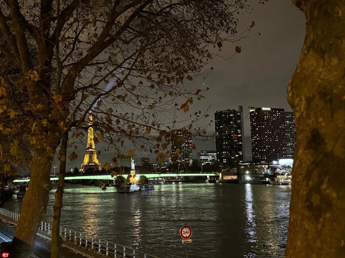 Appartement Vue Tour Eiffel Paris 16 Eme מראה חיצוני תמונה