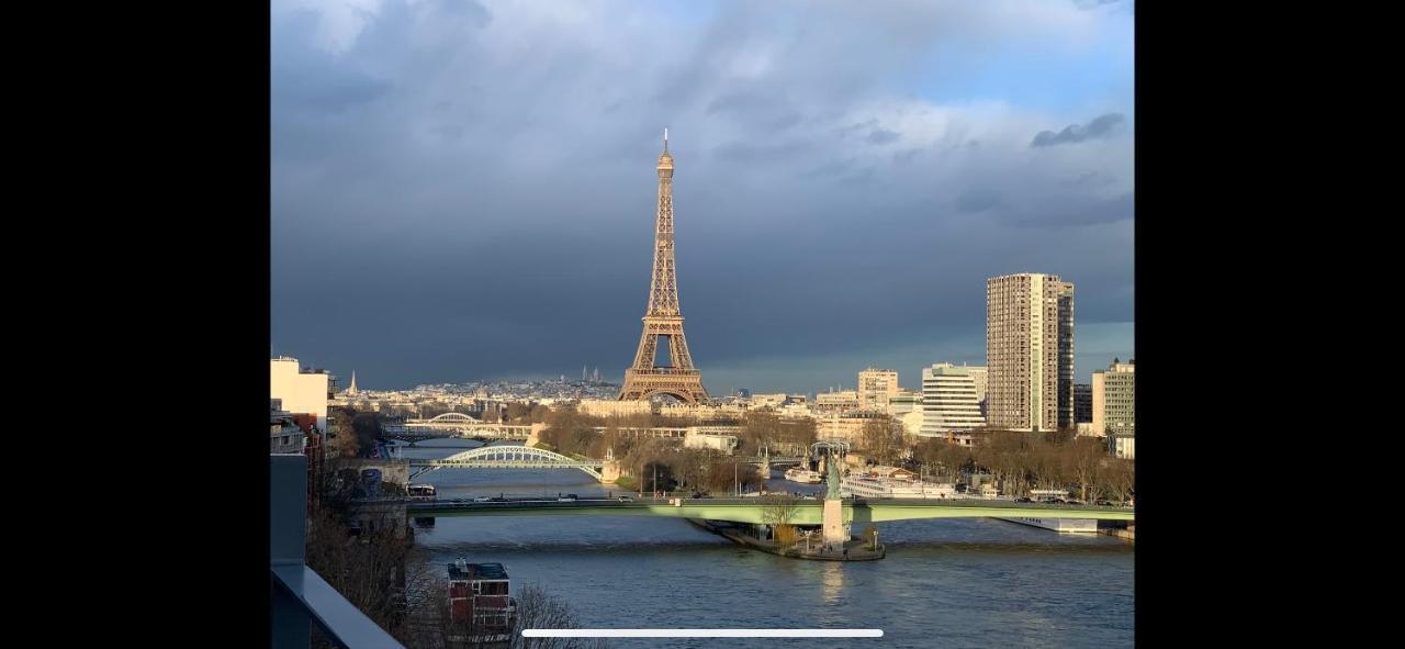 Appartement Vue Tour Eiffel Paris 16 Eme מראה חיצוני תמונה