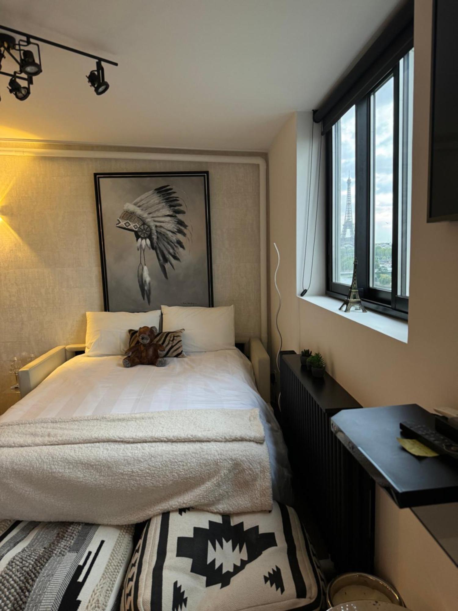 Appartement Vue Tour Eiffel Paris 16 Eme מראה חיצוני תמונה