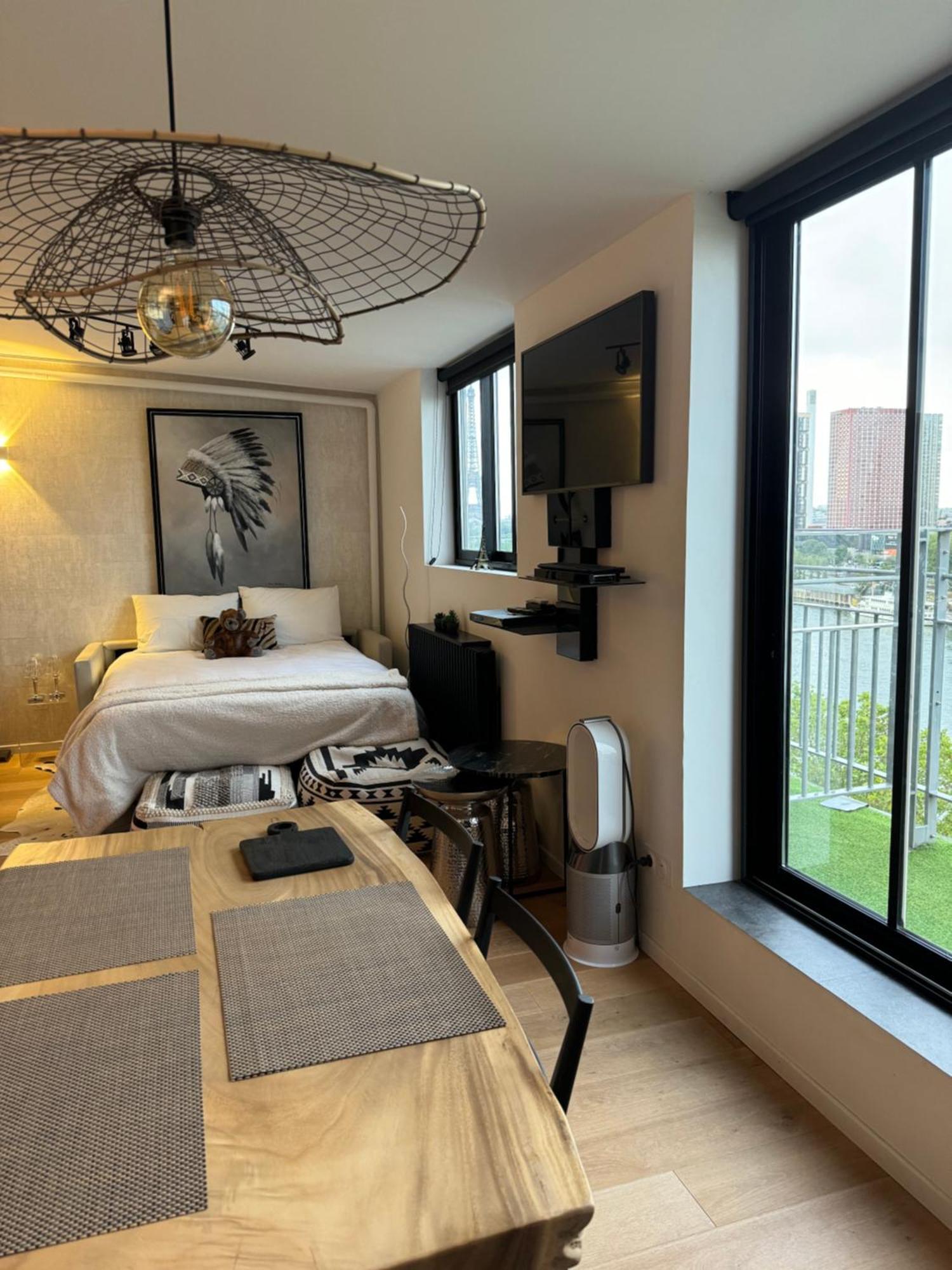 Appartement Vue Tour Eiffel Paris 16 Eme מראה חיצוני תמונה