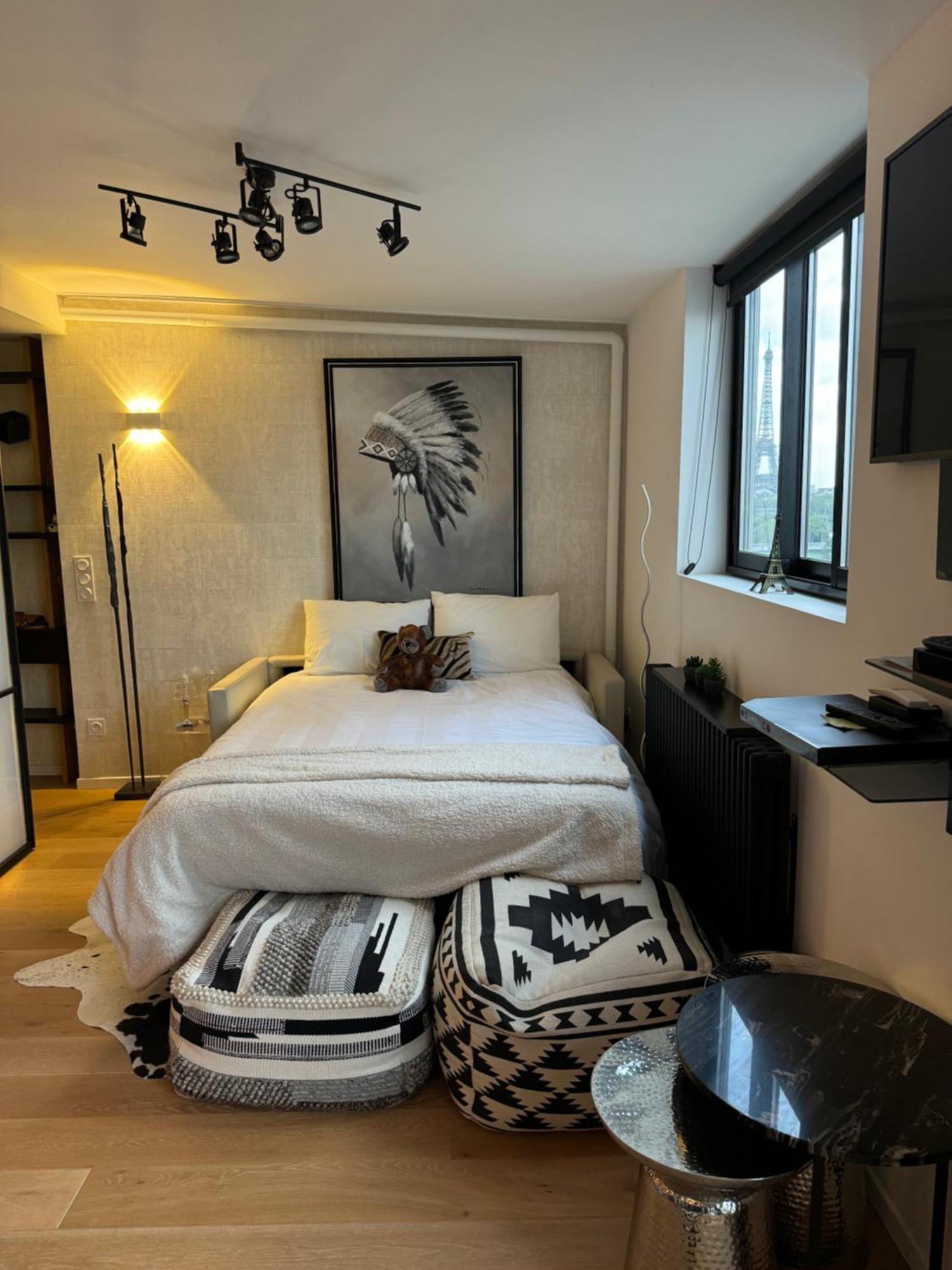 Appartement Vue Tour Eiffel Paris 16 Eme מראה חיצוני תמונה